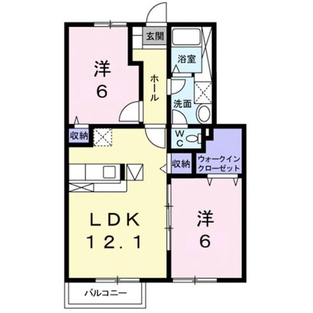 米子駅 バス26分  尾高上下車：停歩13分 1階の物件間取画像